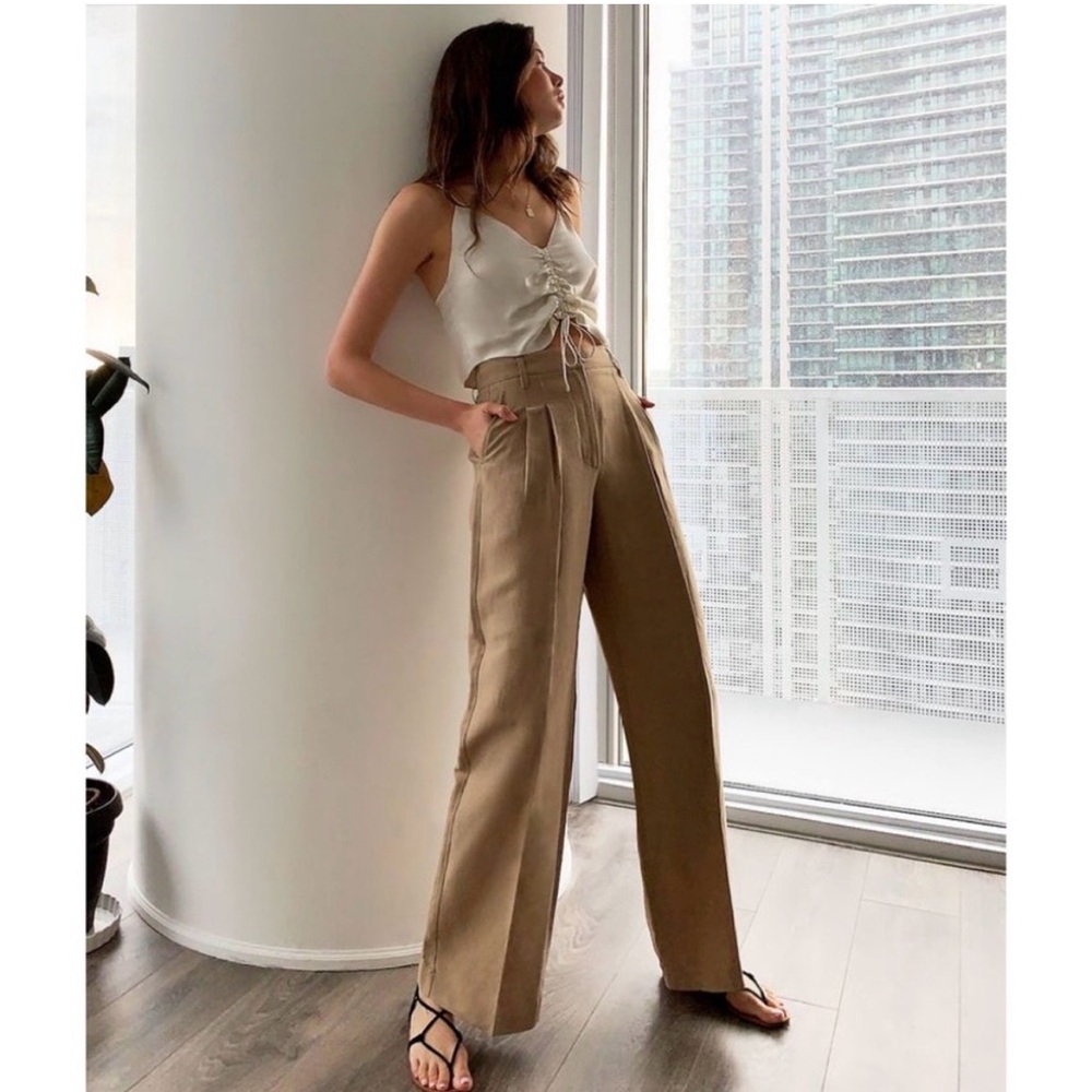 Wilfred Effortless pant linen Cairo 4 long